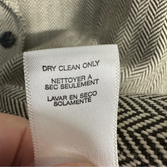 MICHAEL Michael Kors herringbone jacket, brown/cream, cotton, lined - Picture 6 of 9